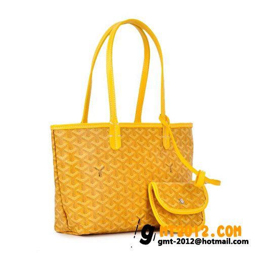 ゴヤールスーパーコピー トートバッグ ミニサンルイGM イエロー GOYARD-002